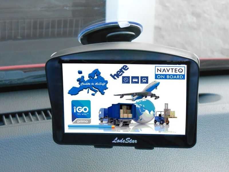 NAVIGATOR GPS 5"HD NOU, Program+harti iGO Primo Special Camion/BUS/TIR