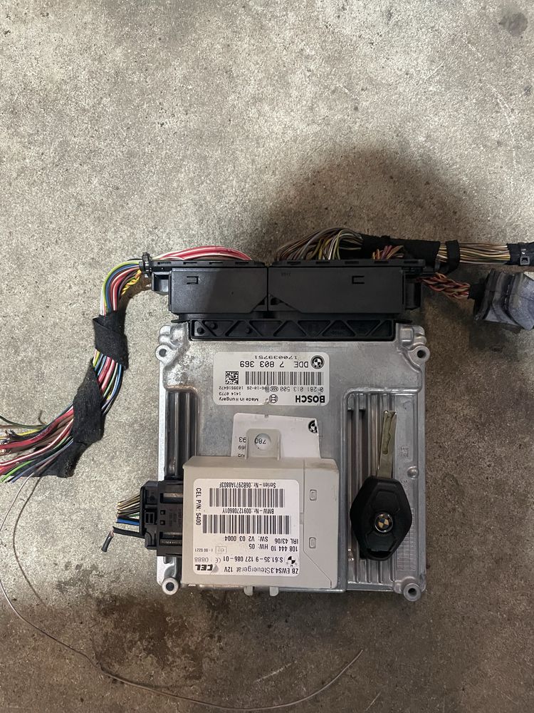 Компютър/ ЕВС/ ключ БМВ Х3, Е83, 3.0д, 218кс (ecu bmw x3)