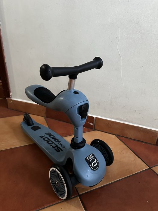 Tortineta scoot and ride, albastra