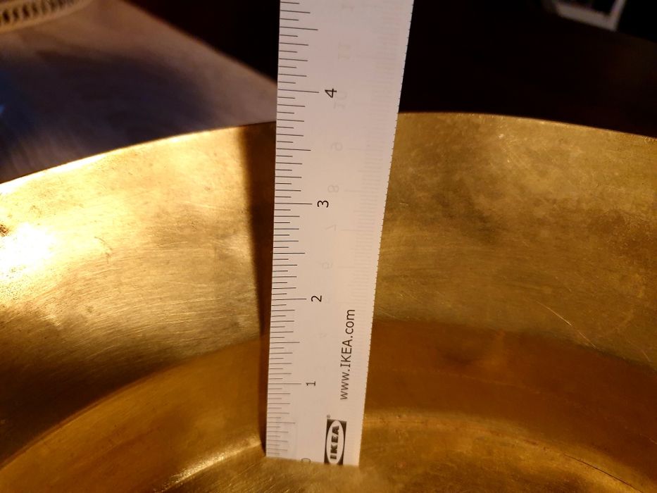 Vas de arama ,vechi,stantat