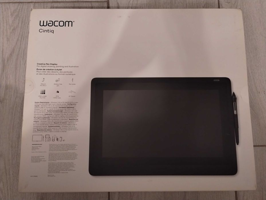Wacom Cintiq 16" Display Pen - Ca Nou, Cutie Originala