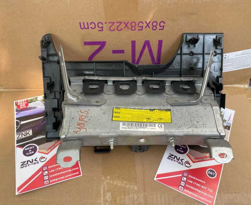 Toyota Yaris III - airbag picioare - genunchi