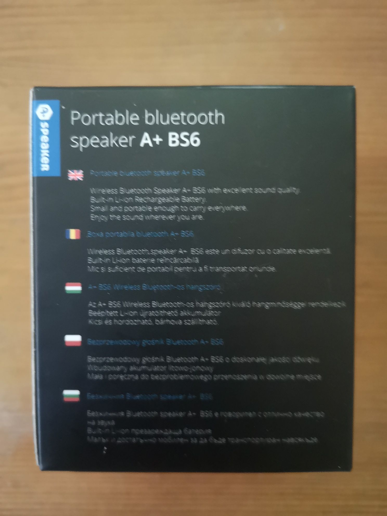 Boxă portabilă A+ BS6 6cm