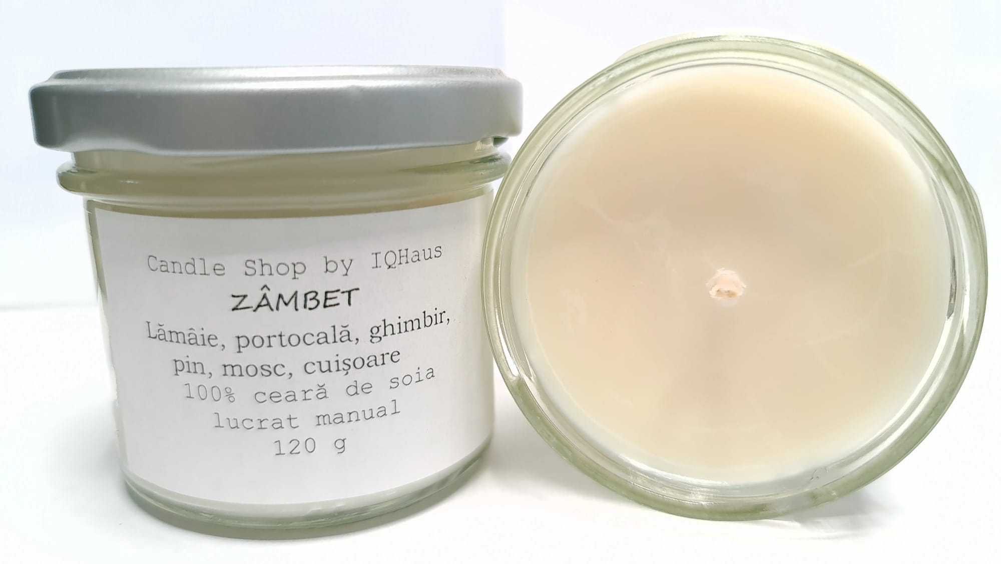 Lumanarea Parfumata Zambet - Candle Shop by IQhaus