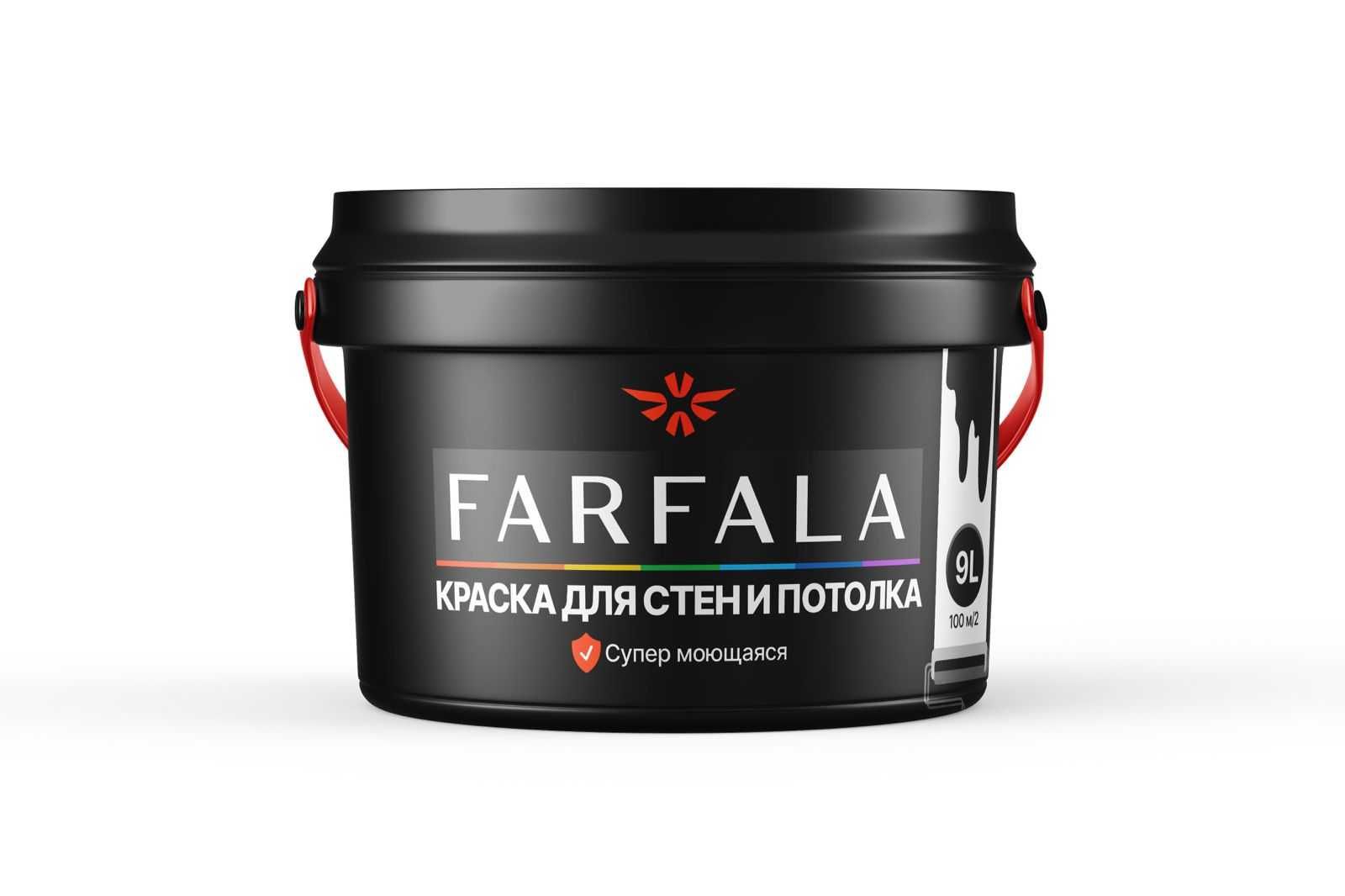 «Премиум‑краска Farfala — оформление стен, которому доверяют»