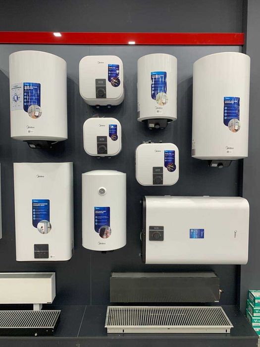 MIDEA  электро водонагреватель оптом склад, сув иситгич проточный