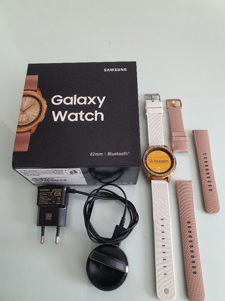 Ceas smartwatch Samsung Galaxy Watch women 42mm  rose gold