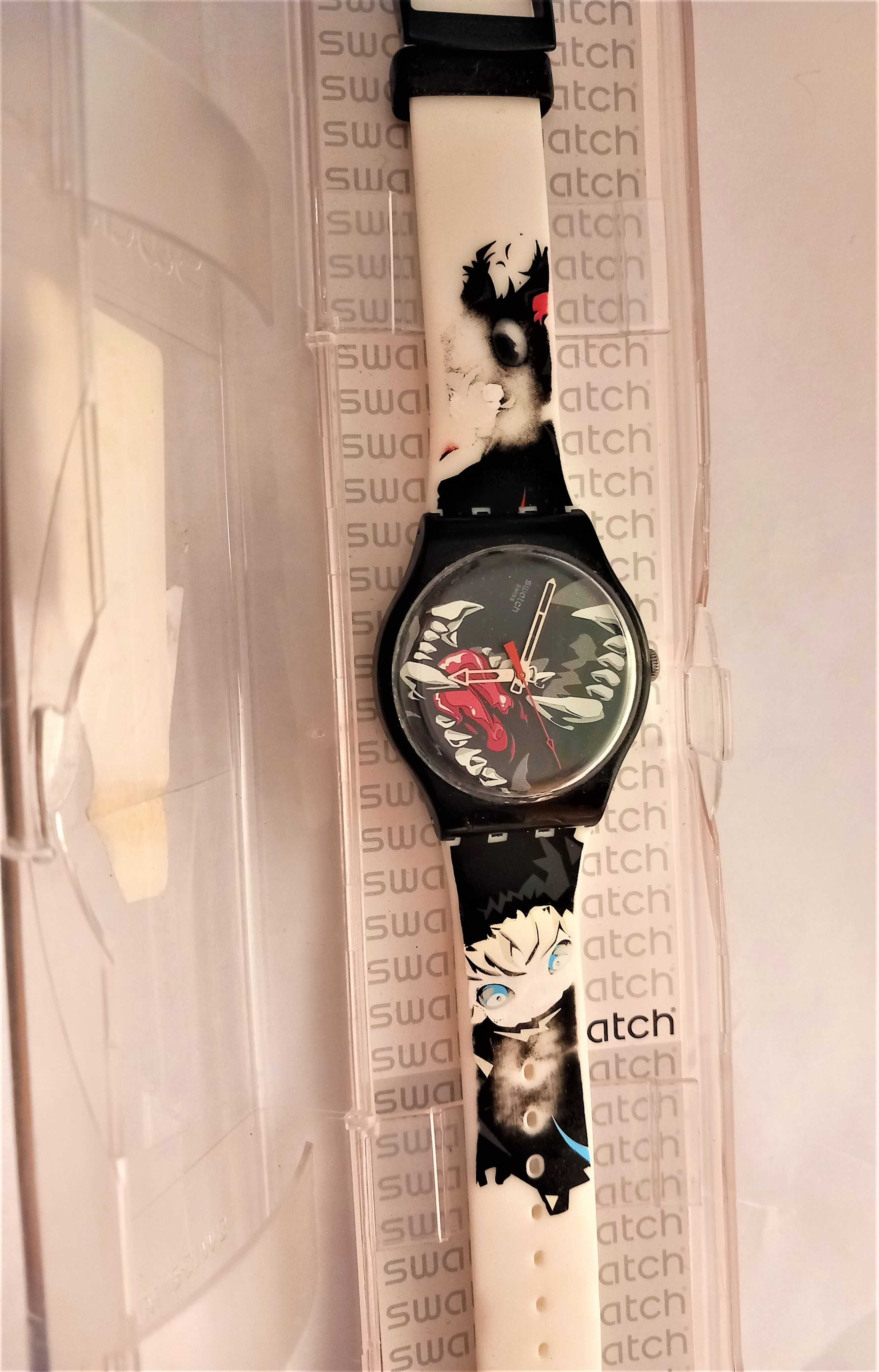 ceas SWATCH Windy Bunny Beast 41 mm diametrul