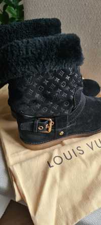 Ghete imblanite Louis Vuiton 37 piele