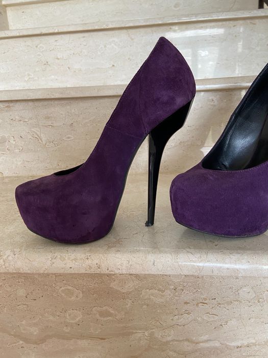 Pantofi Catalin Botezatu marimea 36 piele intoarsa