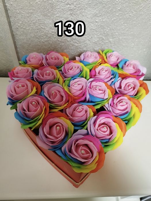 Aranjamente flori săpun