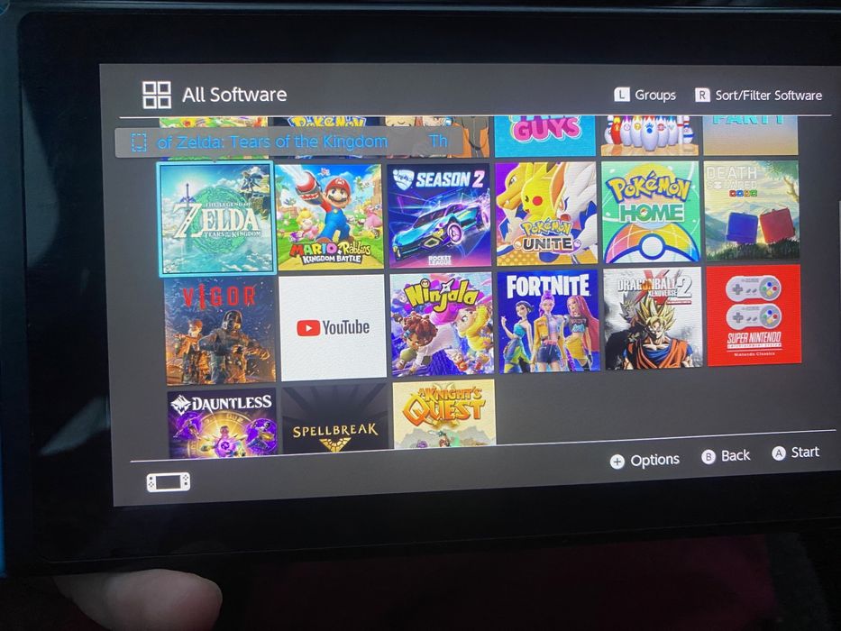 Nintendo Switch 1 + jocuri