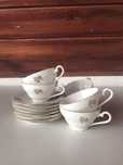 Vand set 6 cesti de portelan pt cafea