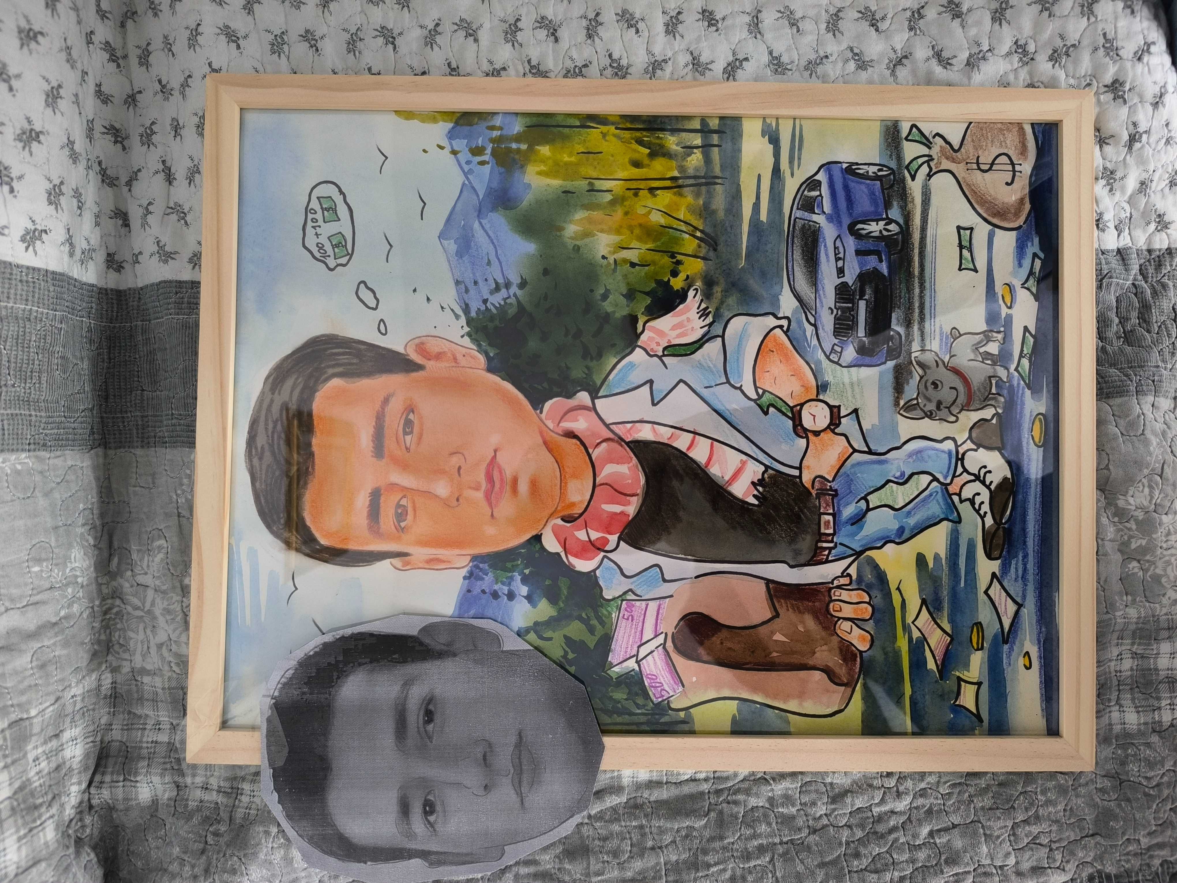 Portrete și caricaturi manuale la comanda