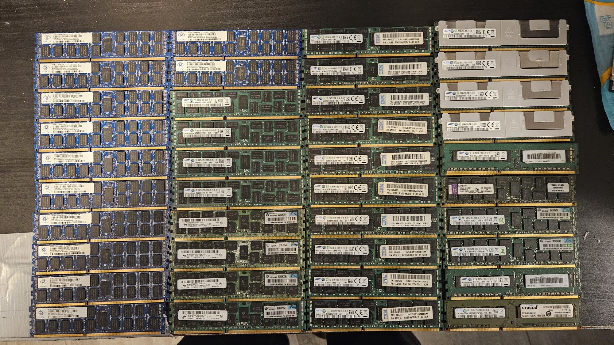 DDR3 сървърна памет - 1 лев за ГБ