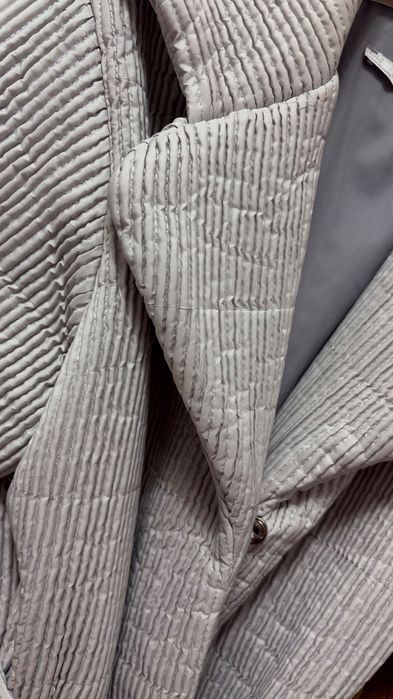 Palton călduros cu curea ZARA