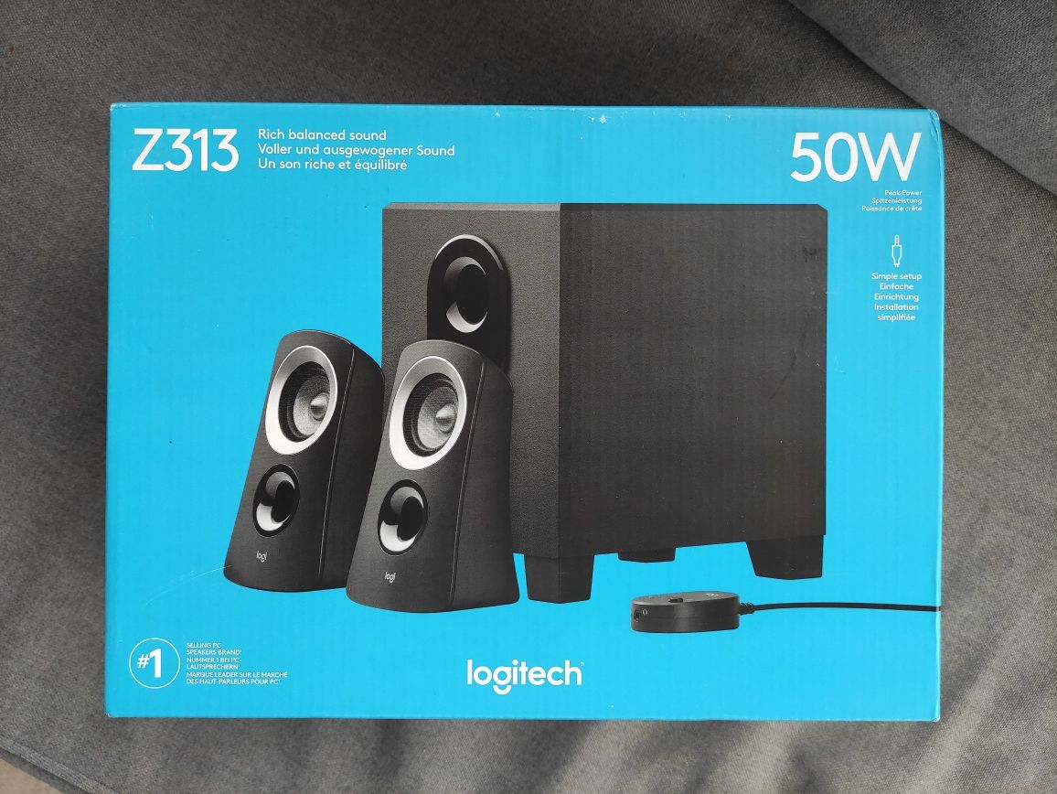 Sistem Audio 2.1 Sigilat - Logitech z313, 50W