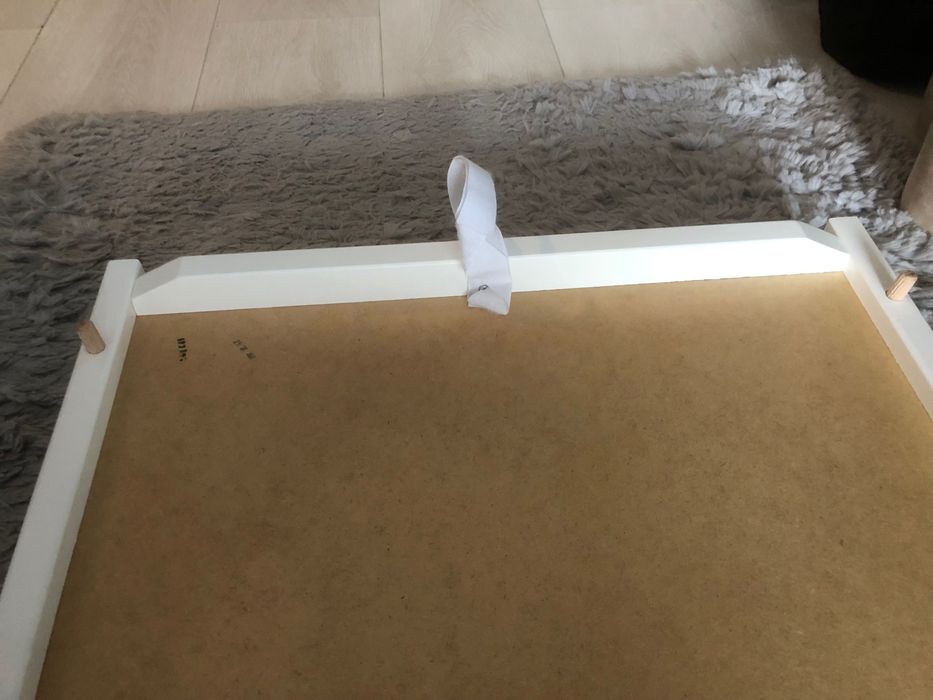 Masa de infasat din lemn atasabila la patut bebe