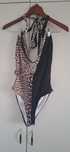 Costum de baie leopard Shine
