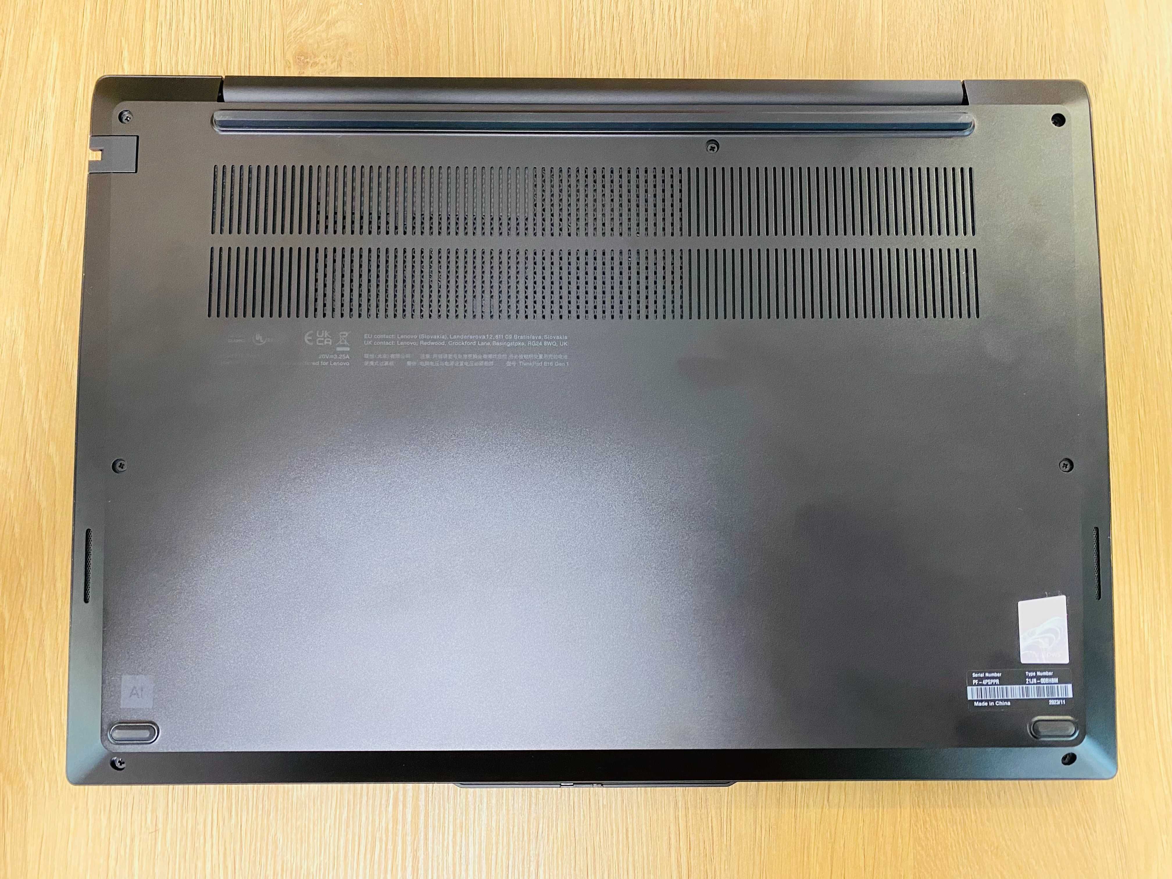 НОВ! Lenovo ThinkPad E16 Gen1 Intel® Core™ i5-1335U 16" 16GB 512GB SSD