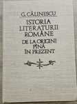 Istoria literaturii române de la origini până în prezent -G. Călinescu