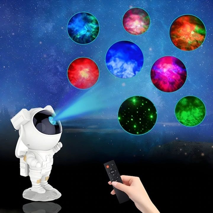 Proiector de stele Astronaut, Lampa de veghe pentru copii