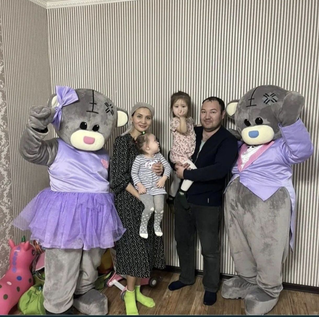Мишка Тедди аниматор прокат аренда