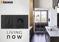Дизайнерские розетки, выключатели Bticino Living Now (Италия)