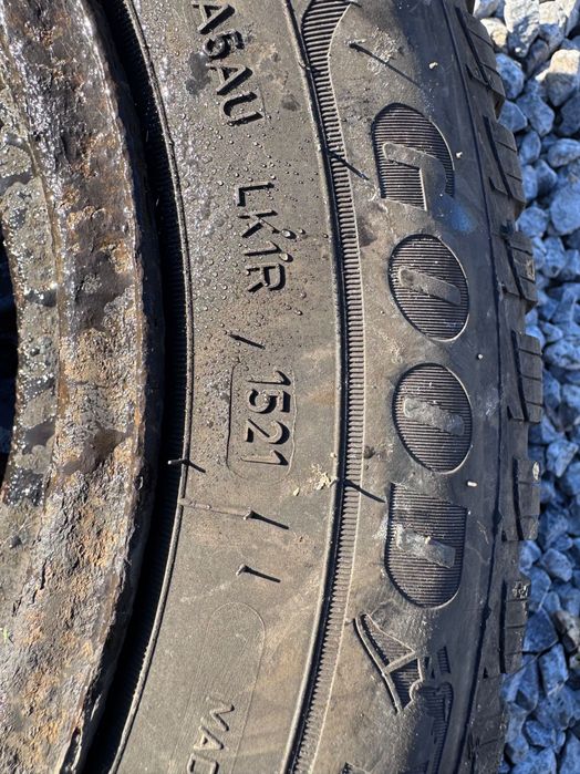 Продавам зимни гуми с джанти 14” 5х100