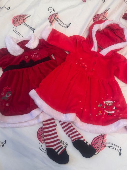 Коледни дрешки 6-9мес