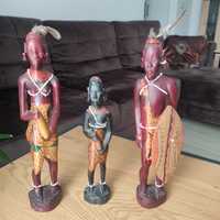 Set statui abanos - Arta Africană