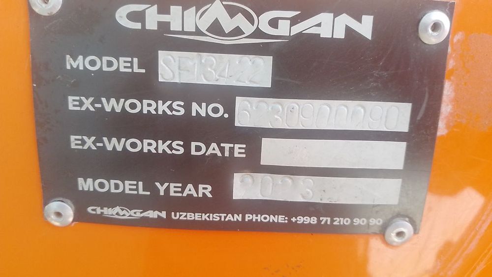 Traktor CHIMGAN SF 134-22T, 2024 YIL