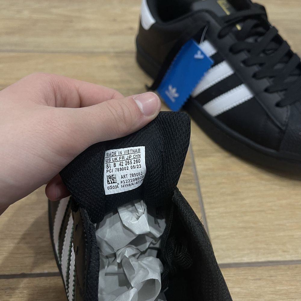 superstar/суперстар черные adidas