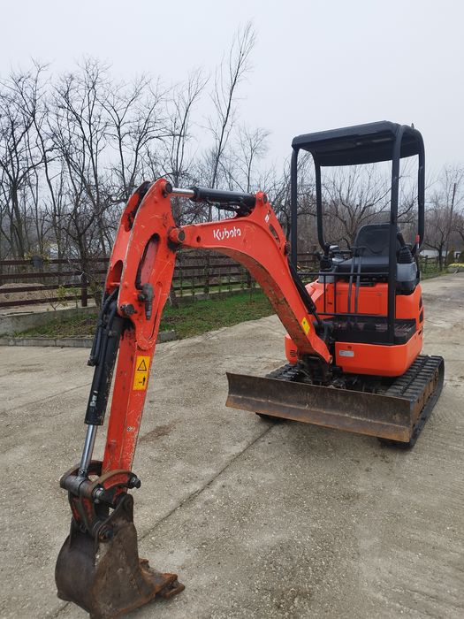 Miniexcavator kubota 2017