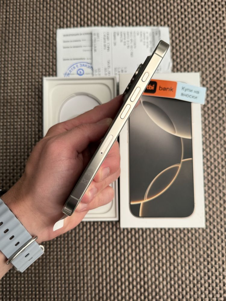 НОВ! Лизинг от 70лв/м‼️iPhone 16 Pro Natural Titanium