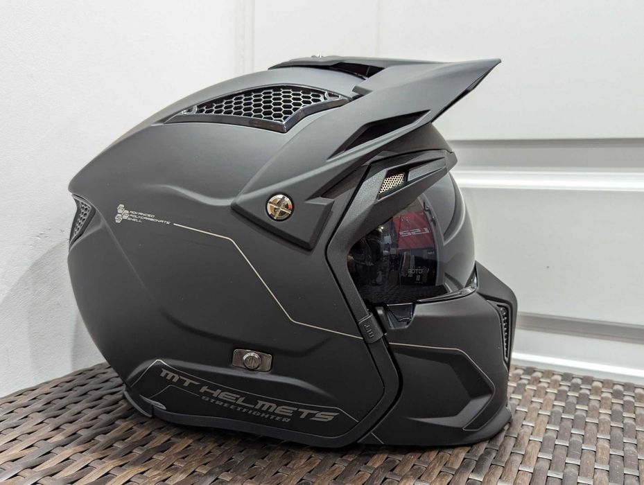 Casca moto MT Streetfighter SV, marime M - open/full face - cross