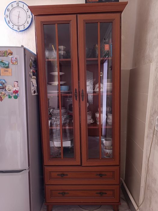 Сервант стенка из натурального дерева