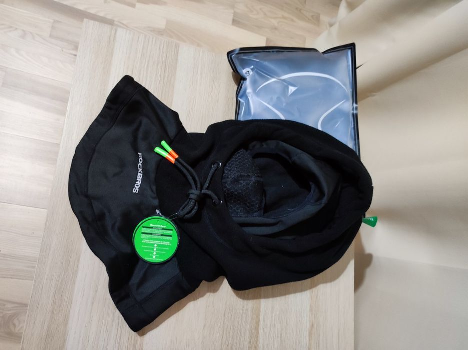 Cagula sport, Rockbros, Poliester, 53-60 cm, Negru