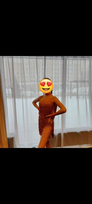 Платье латина юниоры-1