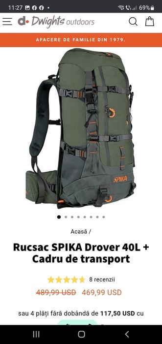 Rucsac spika drover 40L