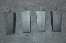 Set 4 picioare mobilă/canapea 15 cm