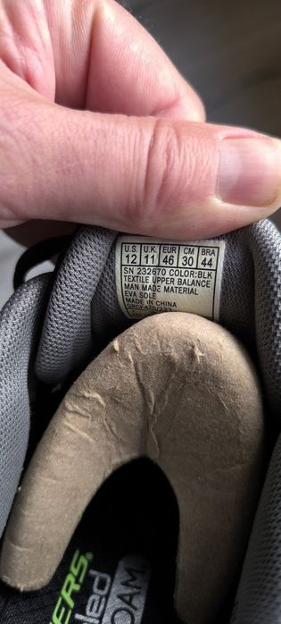 Мъжки спортни обувки skechers air-cooled, номер 46
