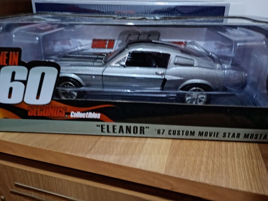 Machetă '67 Mustang Eleanor.