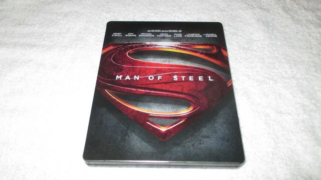 Man of Steel Steelbook Blu Ray