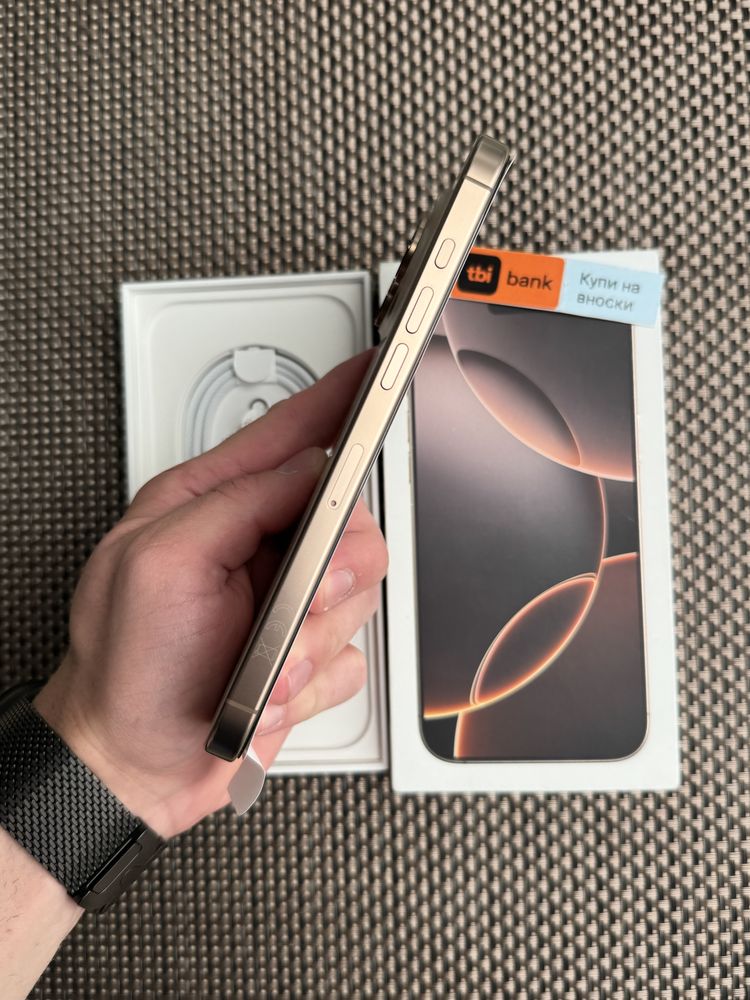 НОВ! 256•iPhone 16 Pro max*ЛИЗИНГ 80лв/м айфон 16 про макс 256