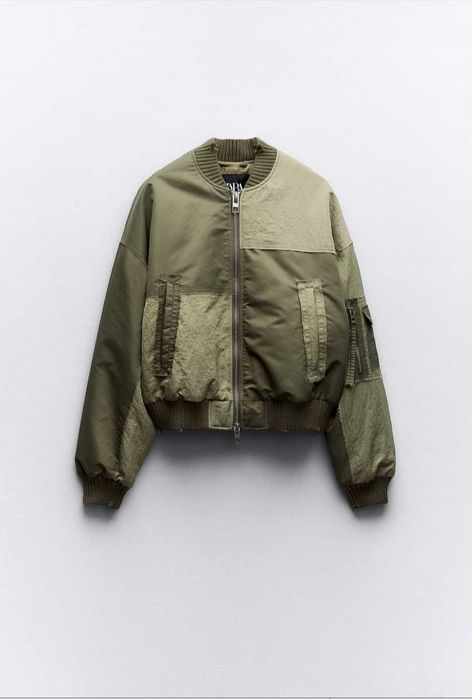 Geaca bomber Zara,rezistenta la apa