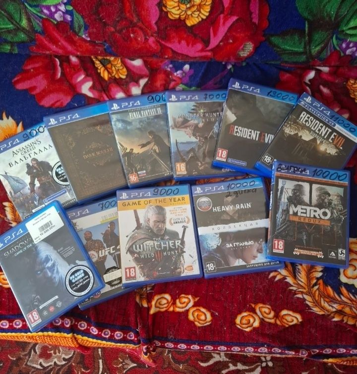 Диски  б/у  ps 4
