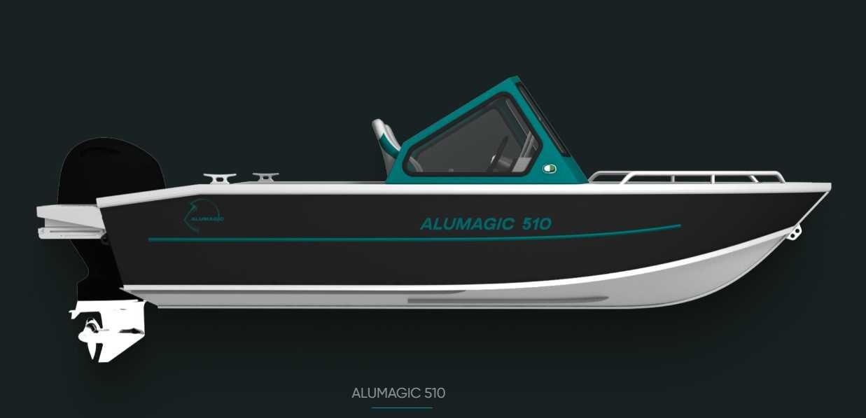 Barci aluminiu ALUMAGIC 400
