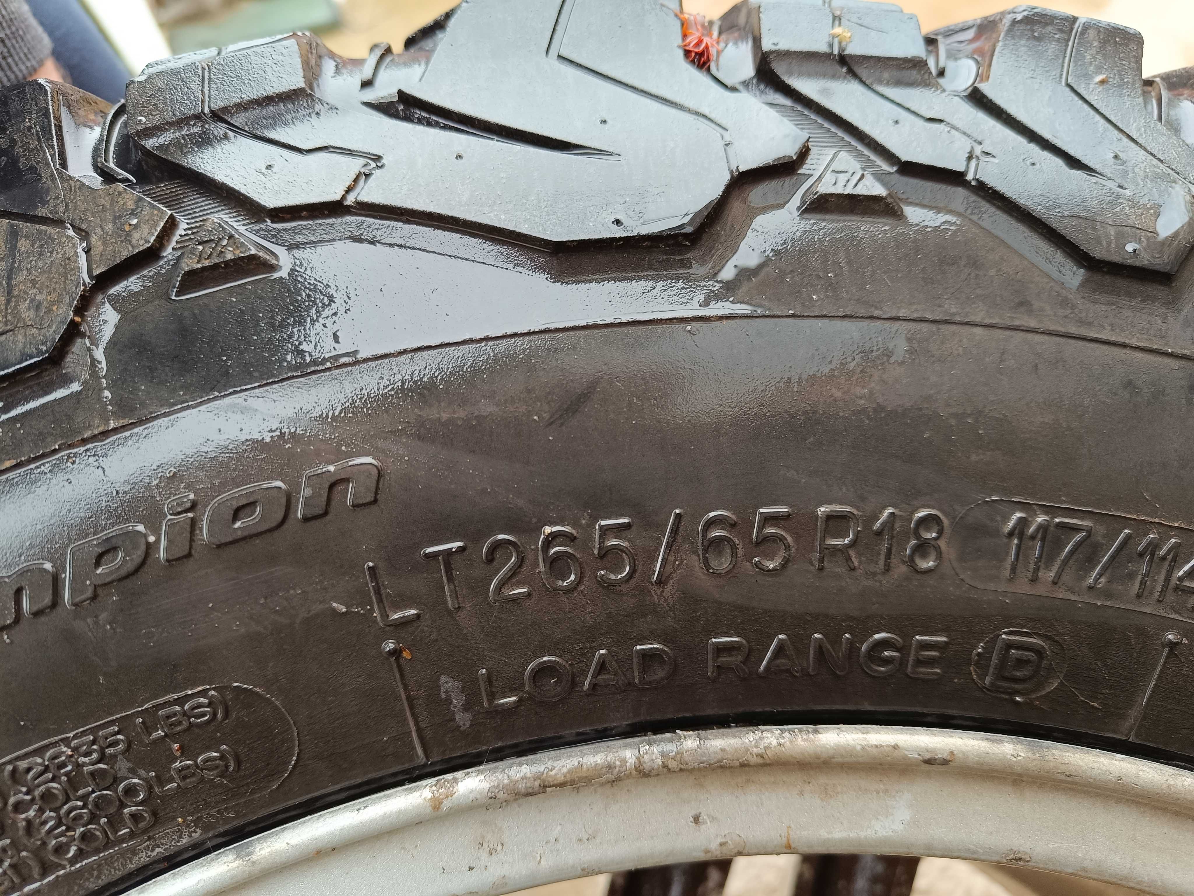 гуми 265/65/18 bfgoodrich all-terrain 7бр.