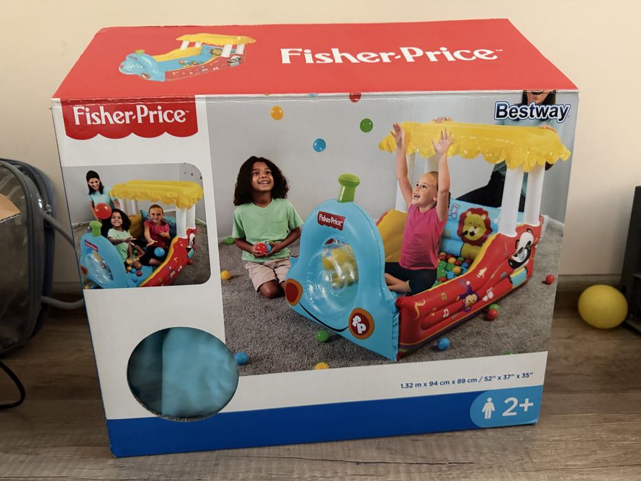 Fisher Price Надуваем басейн с топки (влак)